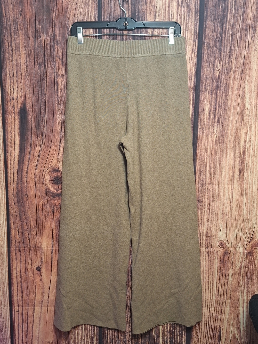 Splendid Brown Wide Leg Knit Pants Womens Size Medium! - Picture 2 of 4